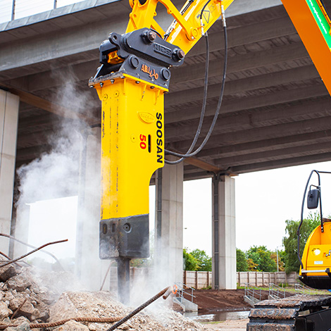 Hydraulic pile breaker Hire Bromley