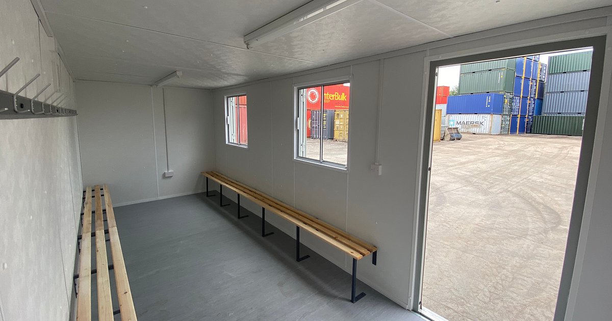 Portable locker room Hire Bromley