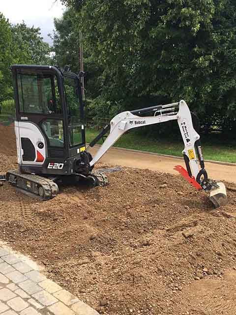Soil levelling machine Hire Bromley