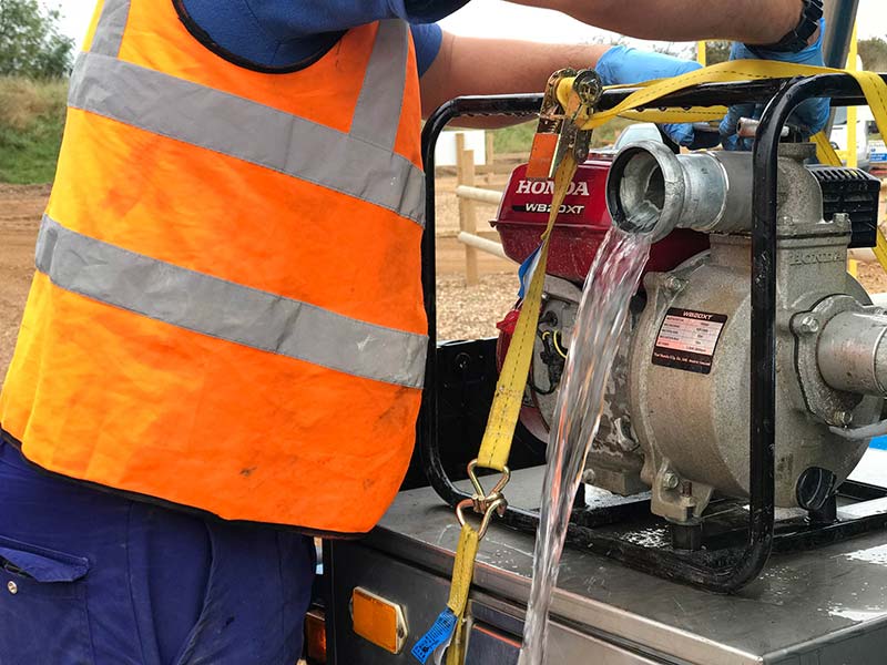 Water pumping station Hire Bromley